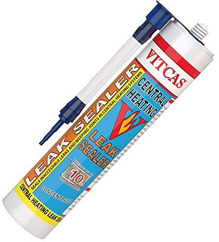 VITCAS 310ml Central Heating - Leak Sealer – Concentrate - Accelerates Cleaning – Restores Heating Efficiency - Removes Scale - Flux Residue - Extends Boiler Life
