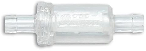 Filtro benzina Malossi rotondo, trasparente, 8 mm