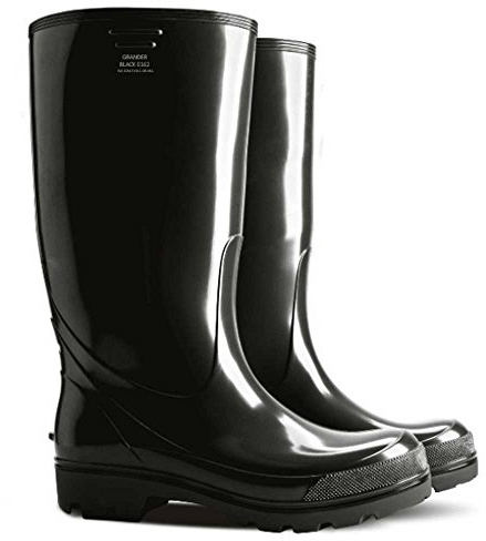 demar. , bottes en caoutchouc homme - Noir - Noir, 43 EU
