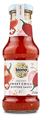 Biona Organic Sweet Chilli Sauce, 6 x 250ml
