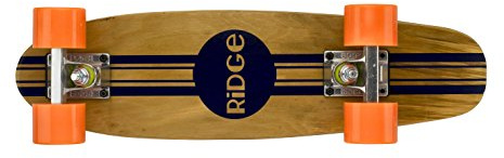 Ridge Skateboards Bois Mini Cruiser Board, Original, Complet, 55cm