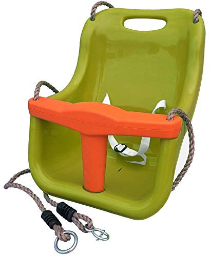 Babyschaukelsitz mit Seil und Befestigungsringen