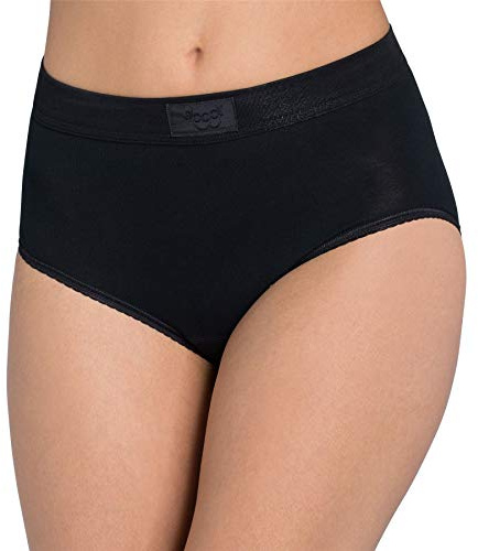 Sloggi Double Comfort Cotton Rich Maxi Brief Black 12