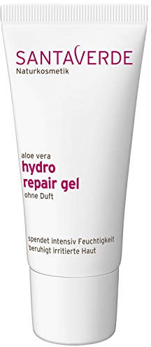 Santaverde hydro repair gel 30ml | Feuchtigkeitsspendendes Gel mit Aloe Vera & Holunderblütenextrakt | Für erfrischte Haut