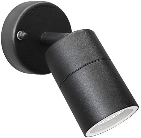 Long Life Lamp Company Adjustable Outdoor Wall Light Black IP44 35w ZLC042B