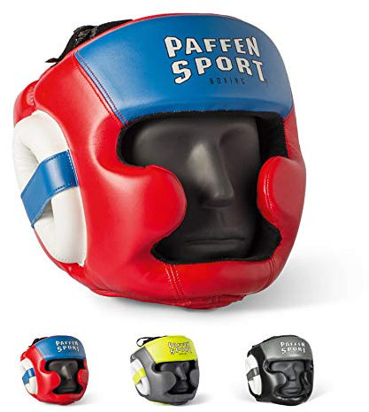 Kids Kopfschutz; Farbe:rot/blau/weiß