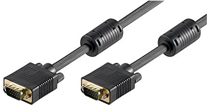 Ewent EW-110102-020-N-P Cable VGA 1,8 m VGA (D-Sub) Negro