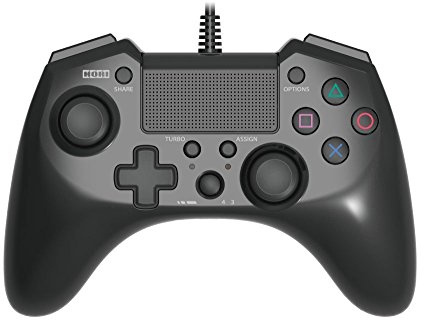 Hori Pad 4 FPS Plus Wired Controller Gamepad for PS4 PS3 Black