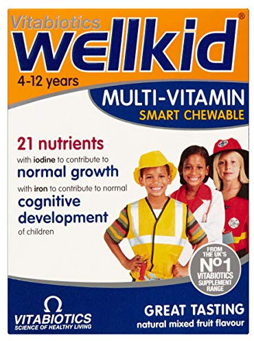 Vitabiotics Wellkid Multi-Vitamin Smart Chewable - 30 Tablets