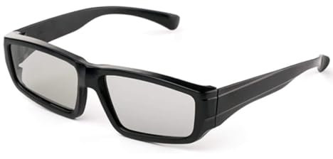 Lunettes 3D passives Universal Noire pour Le cinéma 3D LG, Easy 3D Philips, Panasonic, Toshiba, Grundig et RealD cinémas Nouveau de la Marque PRECORN
