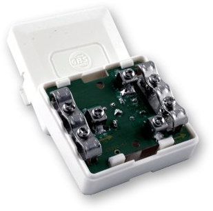 GBS PARTITORE DA MURO PTI/2 2 USCITE Da interno , 1 entrata, 2 uscite