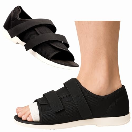 Fortuna Post Op Shoe – Fracture Boot & Toe Post Protector – Adjustable Medical Footwear for Women or Men After Surgery & Swollen Feet (Sole Lenth 235mm)