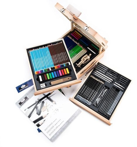 Royal and Langnickel Ensemble chevalet esquisse et dessin pour artiste