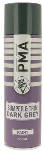 Autotek AT0BTDG500 500ml Bumper and Trim Spray Paint - Dark Grey