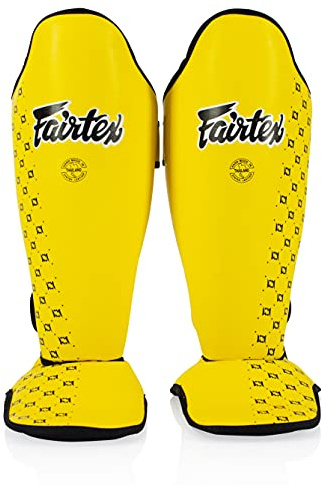 Fairtex SP5 Lightweight Durable Shin Guards, Muay Thai Avoid Shin Splints