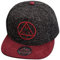 Belsen Hip-Hop Dreieck Muster Cap Baseball Hut (Erwachsene, schwarz)