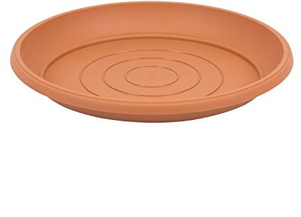 Terra Soucoupe pour Pot de Fleurs, Terre Cuite, 37 cm