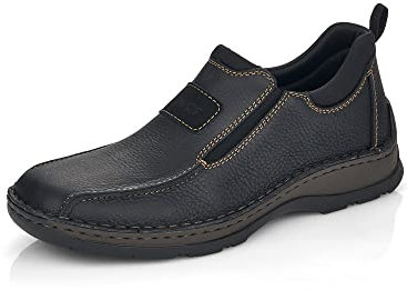 Rieker Herren Low-Top Sneaker 05363, Männer Halbschuhe,straßenschuhe,Strassenschuhe,Sportschuhe,Freizeitschuhe,Freizeit,schwarz (00),42 EU / 8 UK