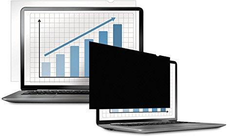Fellowes PrivaScreen Anti Glare Privacy Filter and Screen Protector for Laptop and Monitor, 19 Inches 5:4 Standard - Easy Attach and Removal with Quick Reveal Tabs, Black