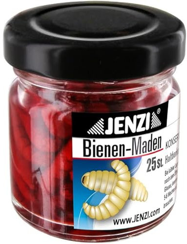 JENZI Bienenmaden konserv. Glas Rot
