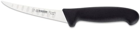 Johannes Giesser Messerfabrik Ausbeinmesser mit Kullenschliff Messer, Grau, 13 cm