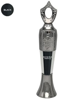 SHEIDA Kohl Kajal Powder Eyeliner – Intensives Schwarz, Hochpigmentierter Puder-Eyeliner für Smokey Eyes, Natürlich, Wasserfest & Wischfest, Sanft zu den Augen & Hypoallergen