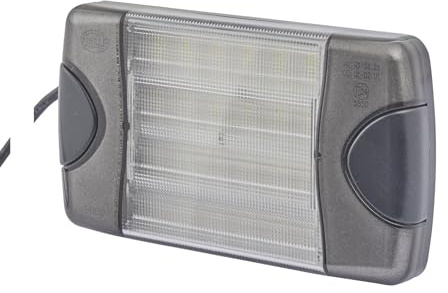 HELLA LED Backljus - DuraLED - 24V / 12V - påbyggd - för vågrät montering - Kabellängd: 2500mm - Kontaktutförande: Flatstift - 2ZR 980 605-201