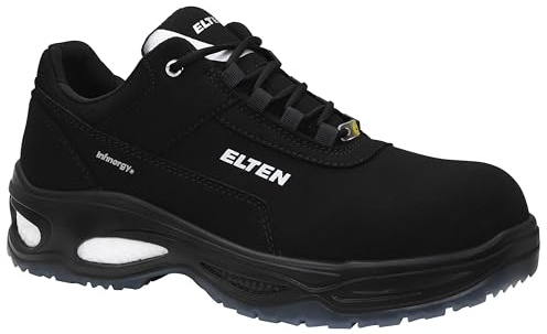 ELTEN MILOW Low ESD S2, Zapatos de Seguridad para Mujer y Hombre, Ligero, Puntera de plástico, Material Superior: Textil, Forro Interior: Textil (Transpirable), Talla 40