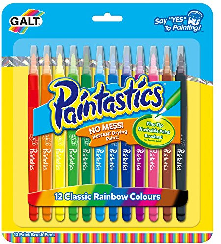 Galt Toys, Paintastics - 12 Classic Colours, Paint Pens for Kids, Ages 6 Years Plus