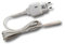Braun Smart Plug Ladekabel, , IPX4,flach, Silk-épil Netzteil für Epilierer und Ladyshave MN weiß