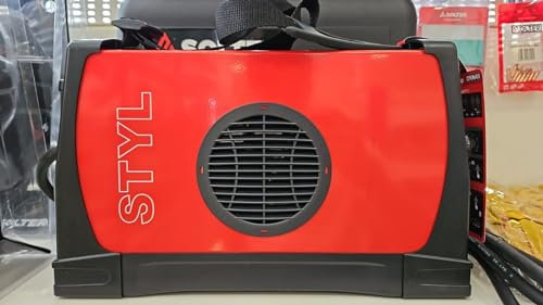 Solter - Soldador Inverter STYL 205 PRO, 200A MMA/TIG Lift-Arc, Portátil, Maletín Incluido, Funciones Anti-Stick y Hot-Start