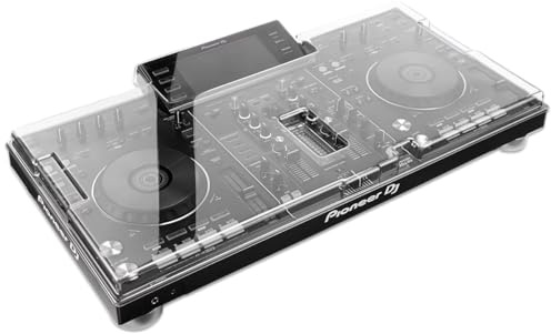 Decksaver Cover for Pioneer DJ XDJ-RX - Super-Durable Polycarbonate Protective lid in Smoked Clear Colour, Made in The UK - The DJs' Choice for Unbeatable Protection