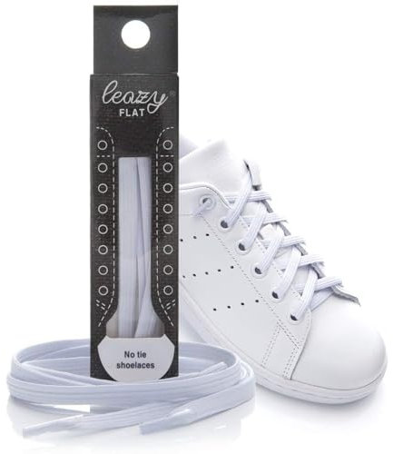 leazy flat Elastische Schnürsenkel – Das Flache, Flexible Schuhband zum Einhaken