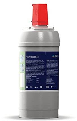 Brita Water Filter Cartridge, Purity C1000 AC, 10,000 Liters, Activated Carbon, NSF Certified, 1 Piece