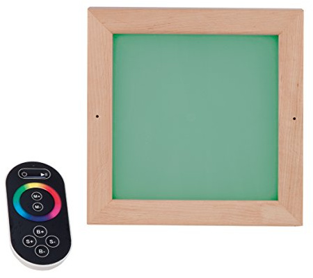 Eliga Lampe LED colorée pour sauna avec télécommande sans fil