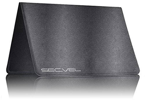 Funda protectora patentada para 4 tarjetas | RFID NFC y bloqueador de campo magnético | Organizador para tarjeta de crédito, tarjeta de identificación | Protección de datos al 100 % comprobada por CTC/advanced (miembro de RW TÜV Group) | Meteor