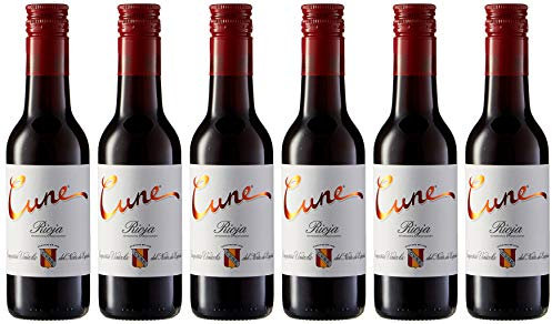 Cune Rioja - Paquete de 6 x 187.50 ml - Total: 1125 ml
