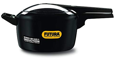 HAWKINS Hard Anodized Induction Compatible Pentola a Pressione, Alluminio, Nero, 5 l