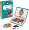 Janod J02716 Magneti'Book Crazy Faces Educational Game, Boys,Blue
