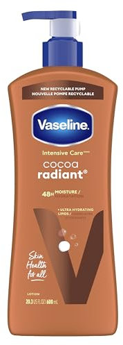 Vaseline Intensive Care Cocoa Radiant With Pure Cocoa Butter, 20.3 Ounces