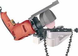 GrecoShop Supporto per Affilacatene per Motosega ed Elettrosega