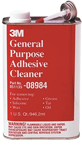 3M General Purpose Adhesive Cleaner, Quart, 08984