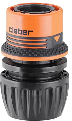 Claber vasi Raccordi Rapidi per Gomma, 1/2-3/4