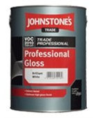 Johnstone'S Trade 5 Litre Professional Gloss Finish Brilliant White