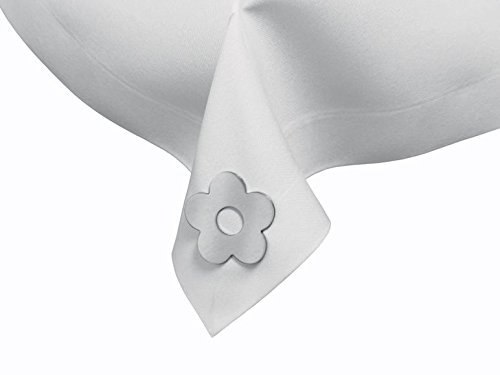 move Tischtuchhalter - Tischtuchbeschwerer mit Magnet - 4 Stück aus hochwertigem Edelstahl