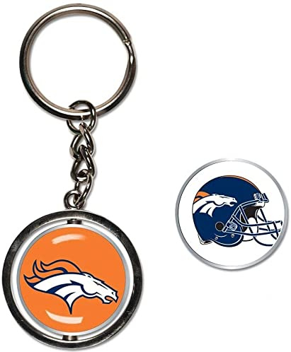 Portachiavi NFL Denver Broncos Spinner
