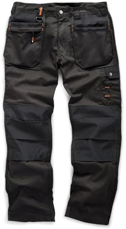 Scruffs Men's Scruffs Worker Plus Trousers, Black, 38W Short UK