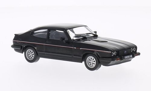 Ford Capri (MK III) 2.8i, schwarz, 1982, Modellauto, Fertigmodell, SpecialC.-61 1:43