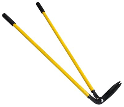 Neilsen CT3464 Side Cutting Border Shears with Long Handles and Cushion Grips - 1100mm Length, Ideal for Lawn Edging