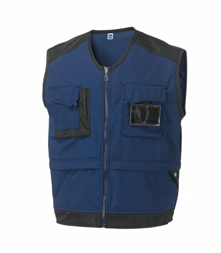 Siggi Group Hammer väst Unisex Vuxen, Blå, 3XL